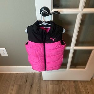 Puma youth XS full zip vest